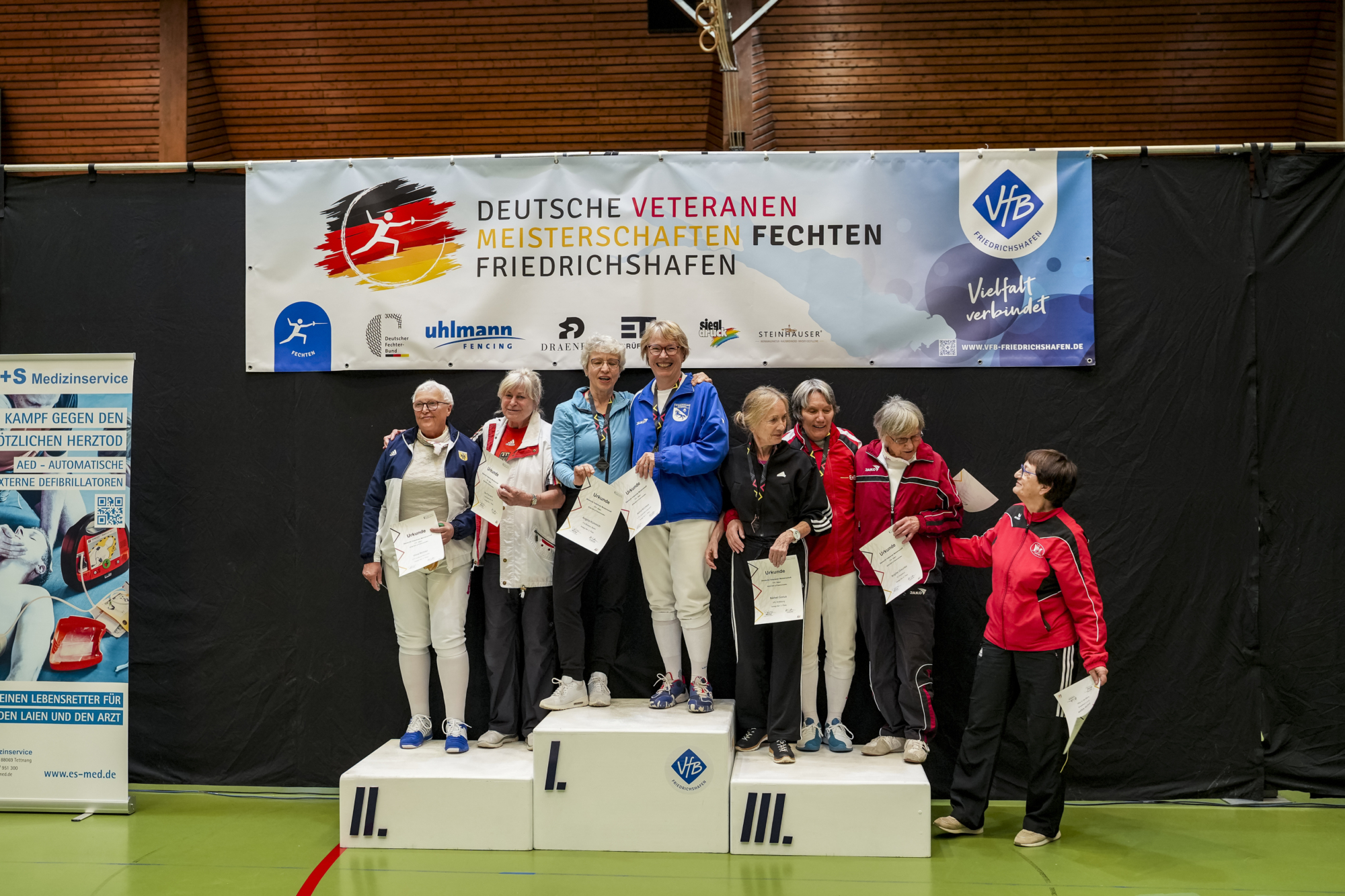 GER, Fechten, Deutsche Meisterschaften Veteranen 2025, Friedrichshafen, 26.04.25