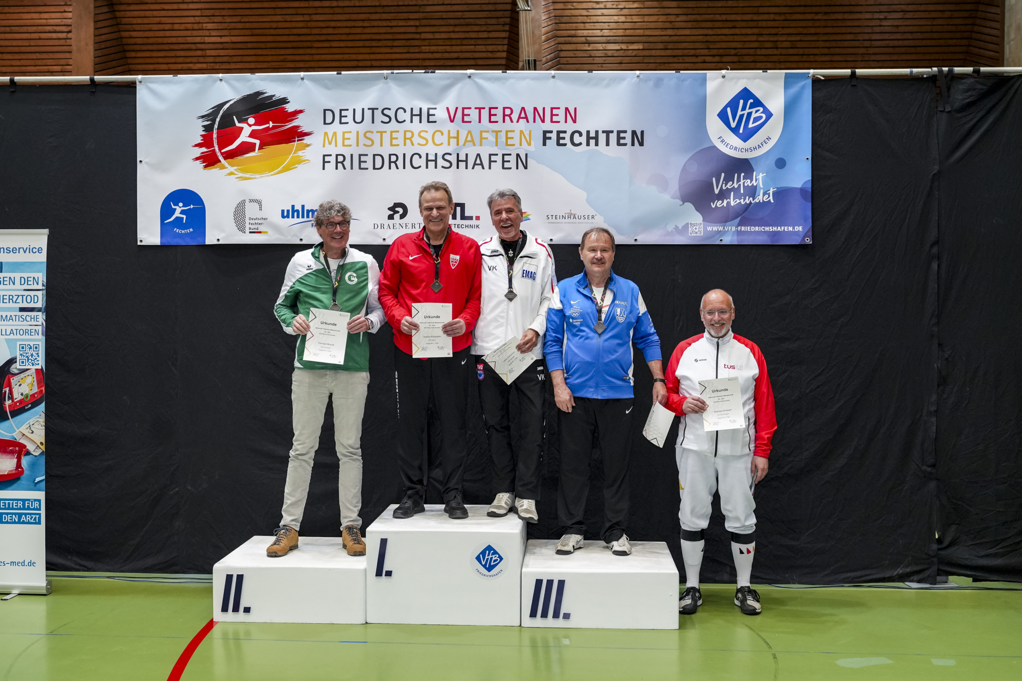 GER, Fechten, Deutsche Meisterschaften Veteranen 2025, Friedrichshafen, 26.04.25