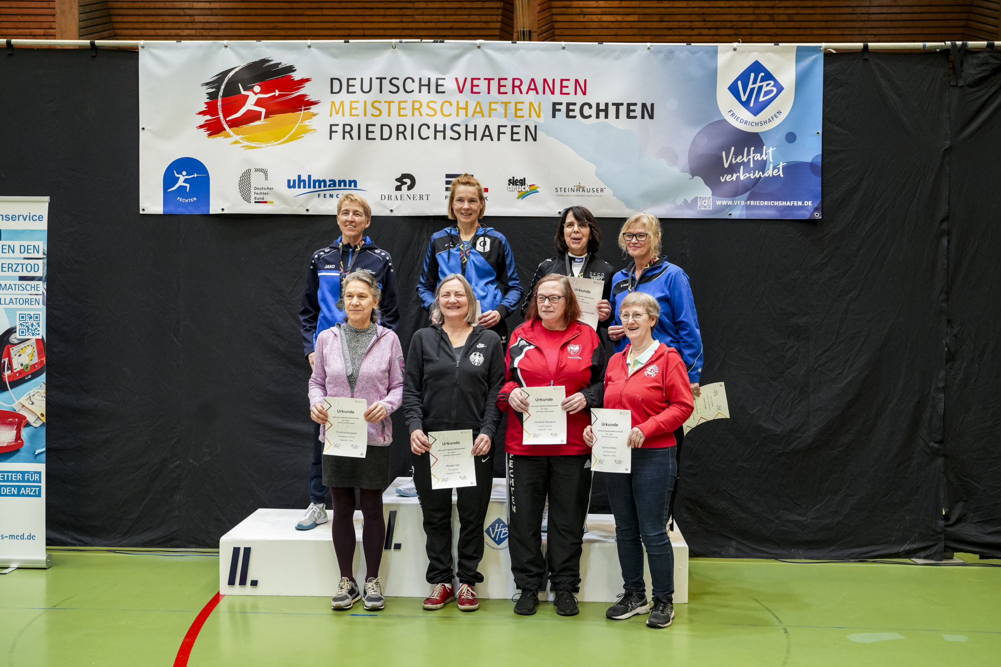GER, Fechten, Deutsche Meisterschaften Veteranen 2025, Friedrichshafen, 26.04.25