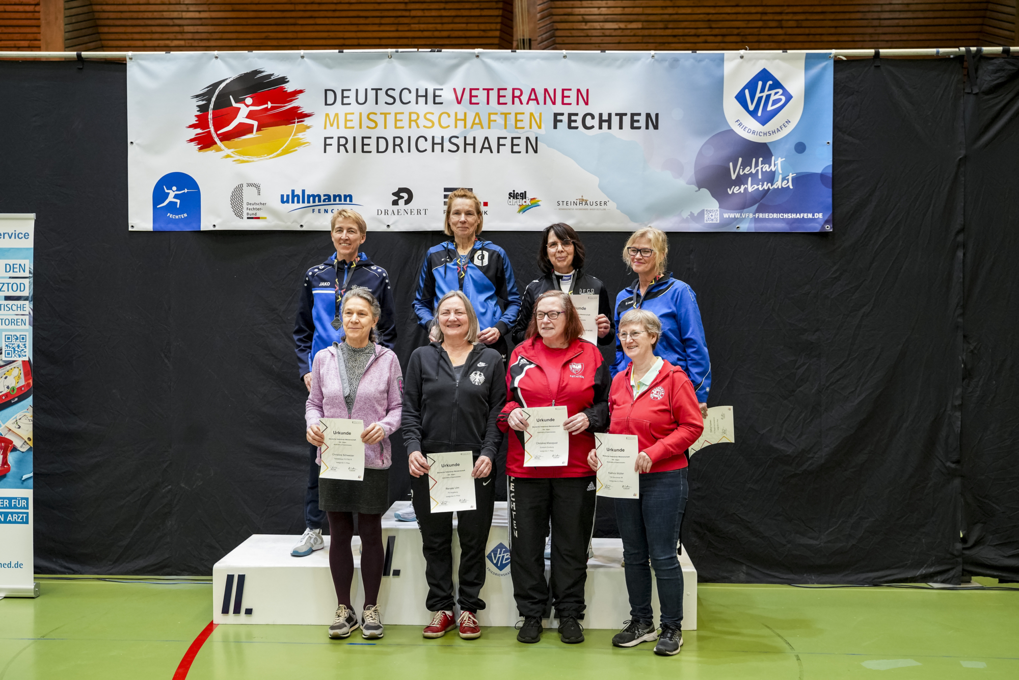 GER, Fechten, Deutsche Meisterschaften Veteranen 2025, Friedrichshafen, 26.04.25