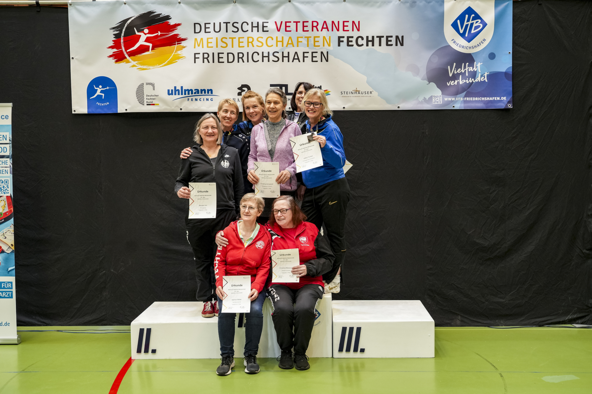 GER, Fechten, Deutsche Meisterschaften Veteranen 2025, Friedrichshafen, 26.04.25