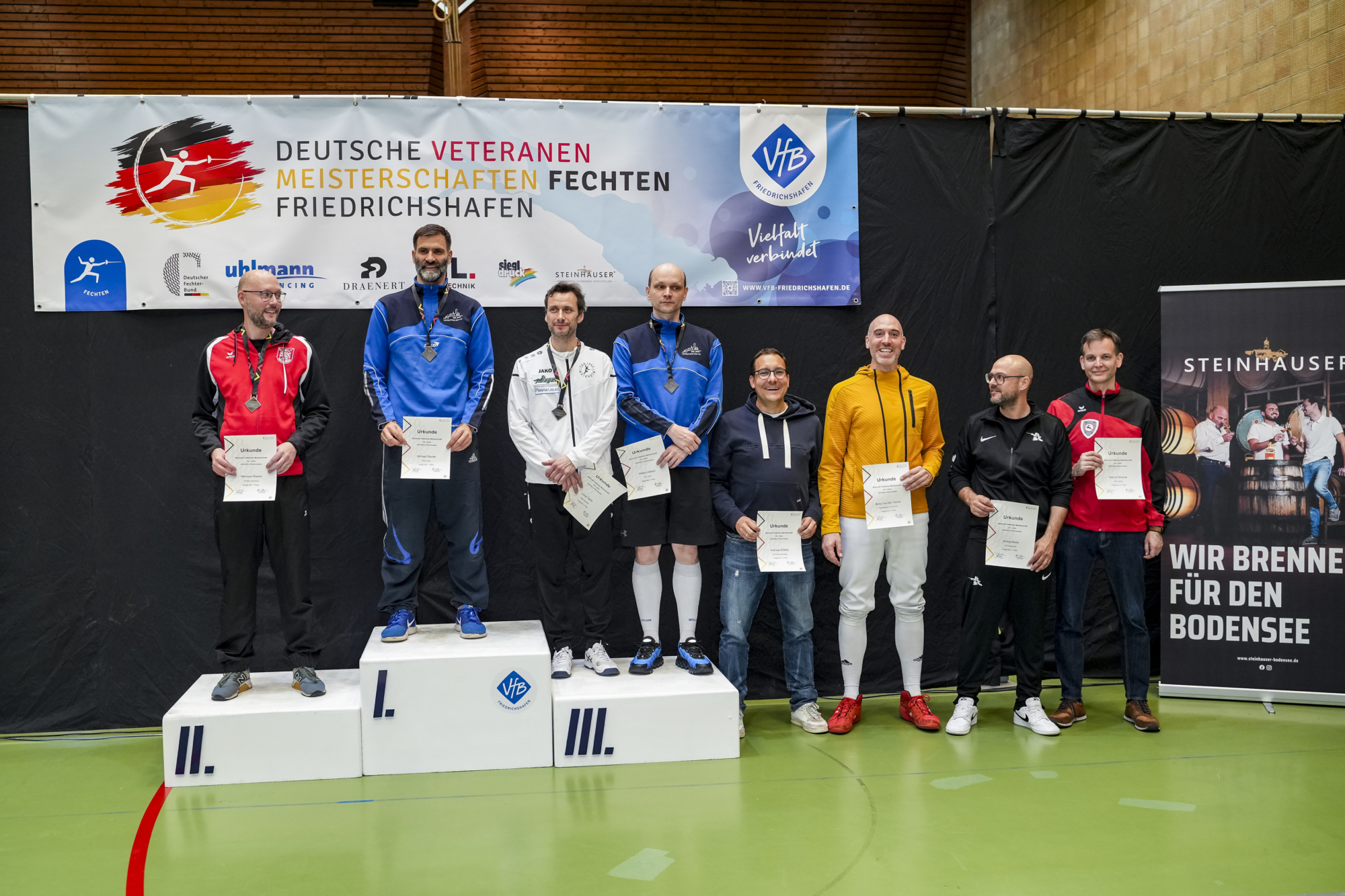 GER, Fechten, Deutsche Meisterschaften Veteranen 2025, Friedrichshafen, 26.04.25