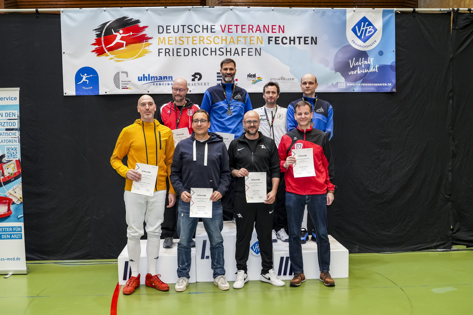 GER, Fechten, Deutsche Meisterschaften Veteranen 2025, Friedrichshafen, 26.04.25