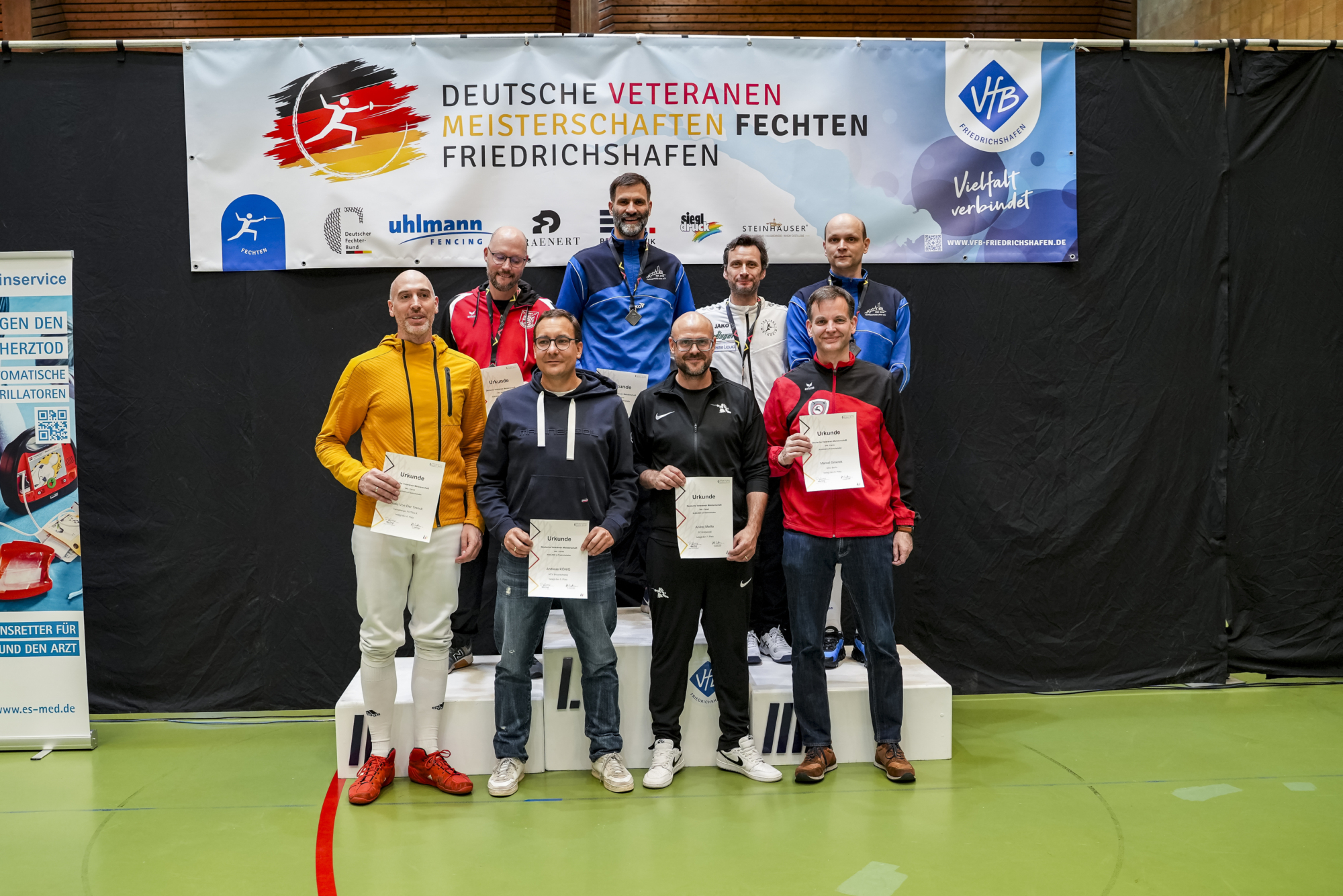 GER, Fechten, Deutsche Meisterschaften Veteranen 2025, Friedrichshafen, 26.04.25