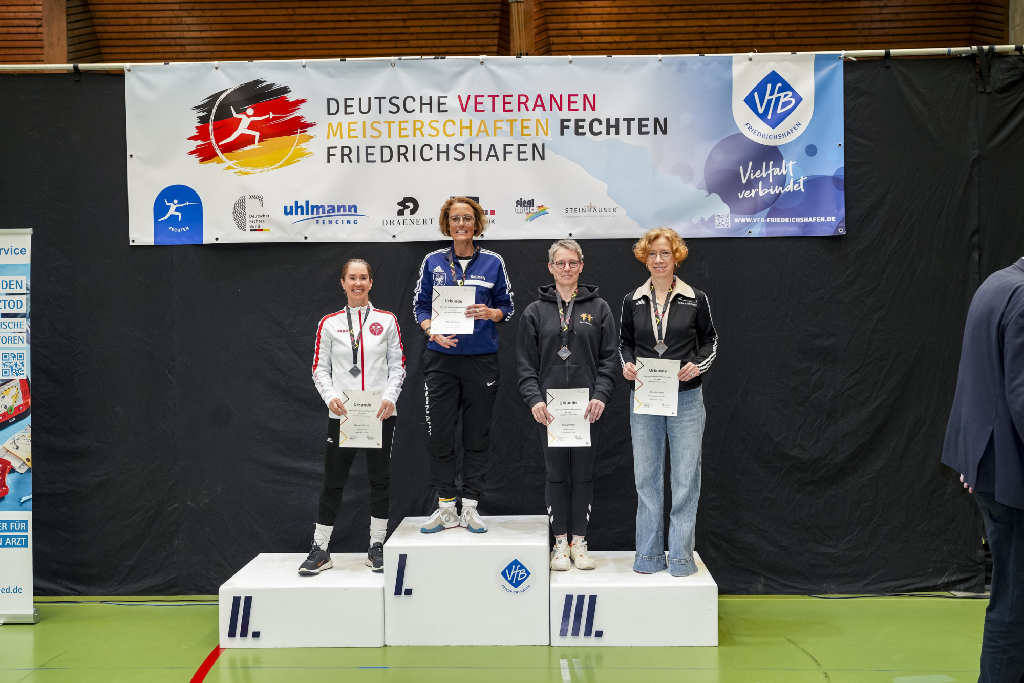 GER, Fechten, Deutsche Meisterschaften Veteranen 2025, Friedrichshafen, 26.04.25