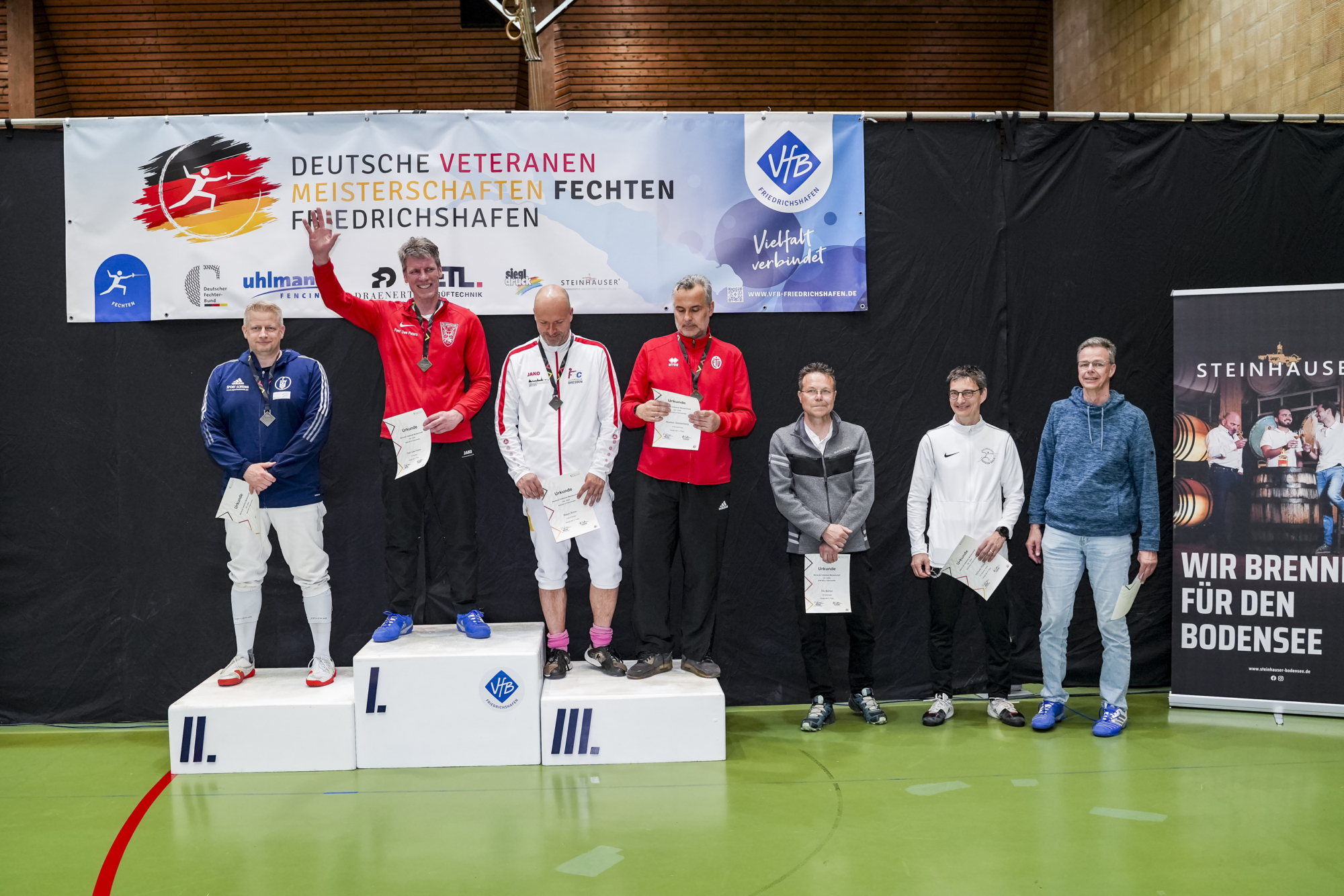 GER, Fechten, Deutsche Meisterschaften Veteranen 2025, Friedrichshafen, 26.04.25