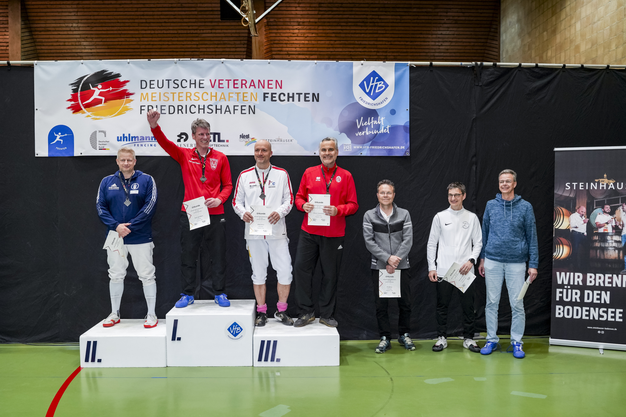 GER, Fechten, Deutsche Meisterschaften Veteranen 2025, Friedrichshafen, 26.04.25