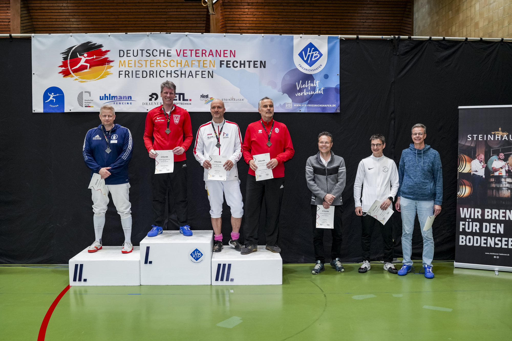 GER, Fechten, Deutsche Meisterschaften Veteranen 2025, Friedrichshafen, 26.04.25