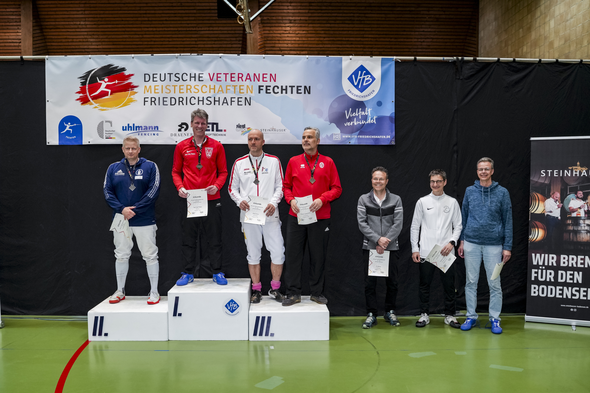 GER, Fechten, Deutsche Meisterschaften Veteranen 2025, Friedrichshafen, 26.04.25
