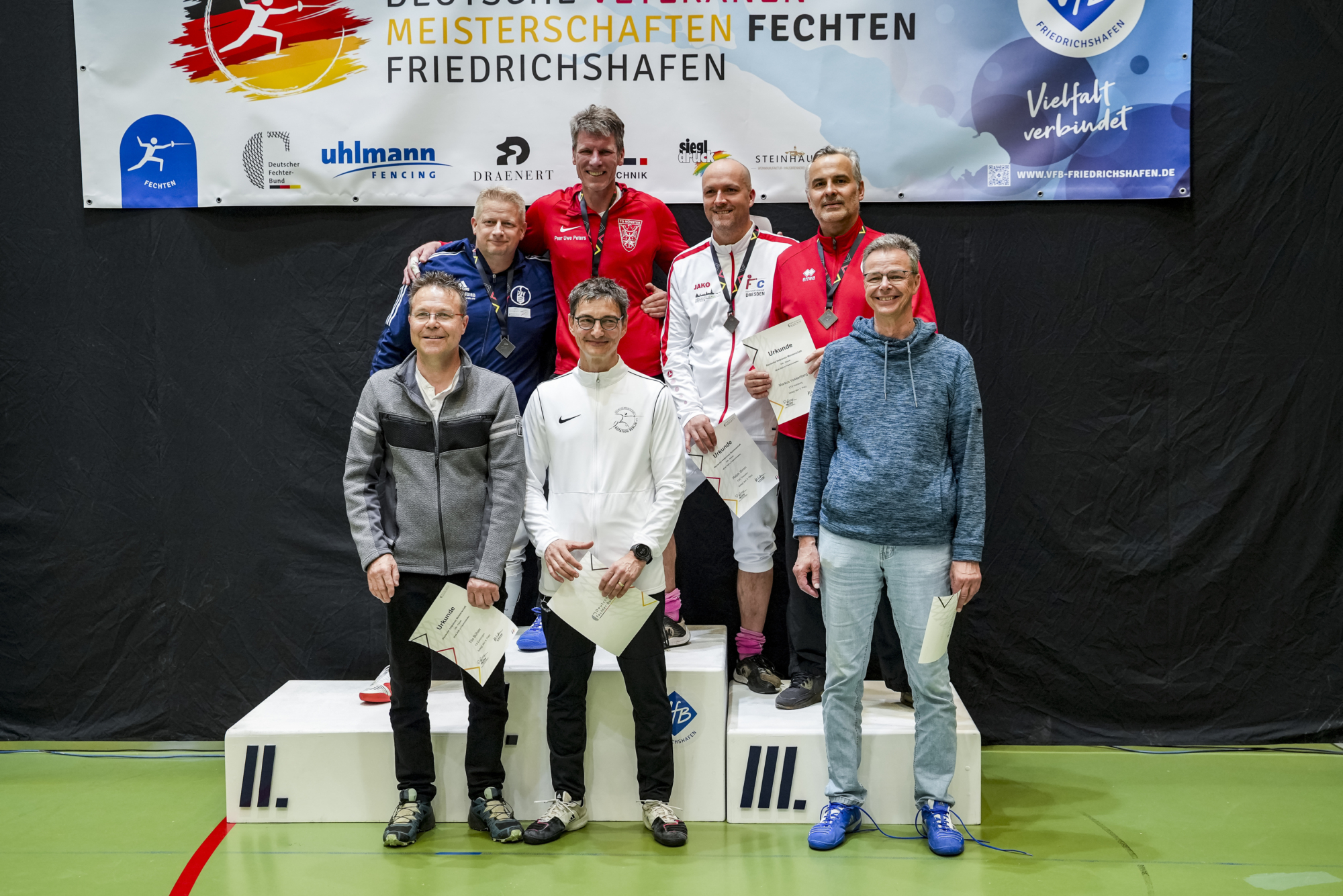 GER, Fechten, Deutsche Meisterschaften Veteranen 2025, Friedrichshafen, 26.04.25