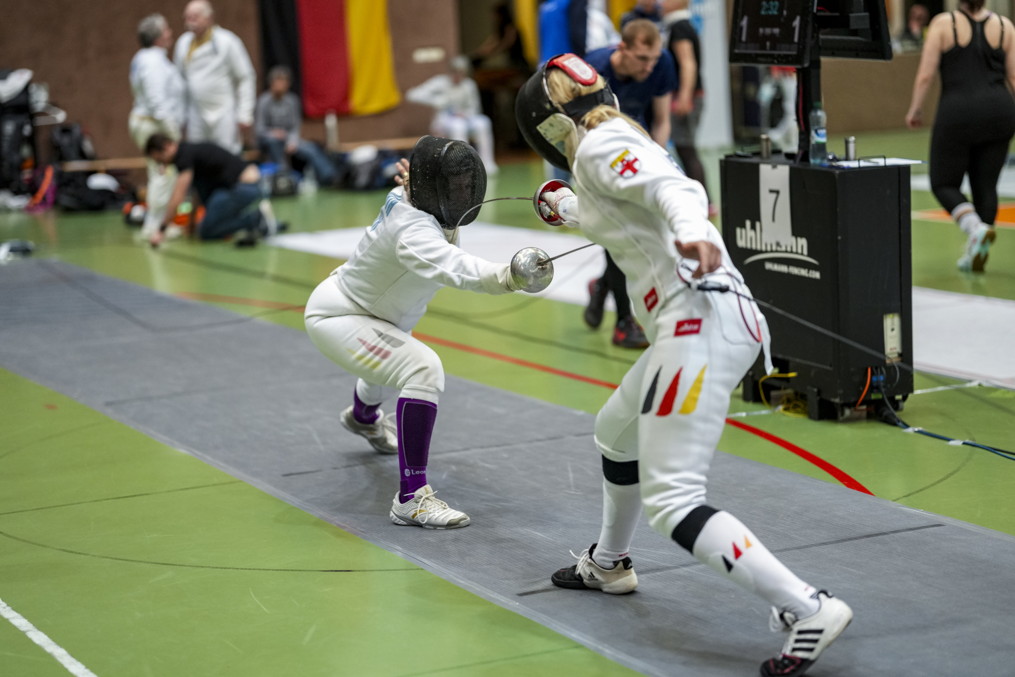 GER, Fechten, Deutsche Meisterschaften Veteranen 2025, Friedrichshafen, 26.04.25