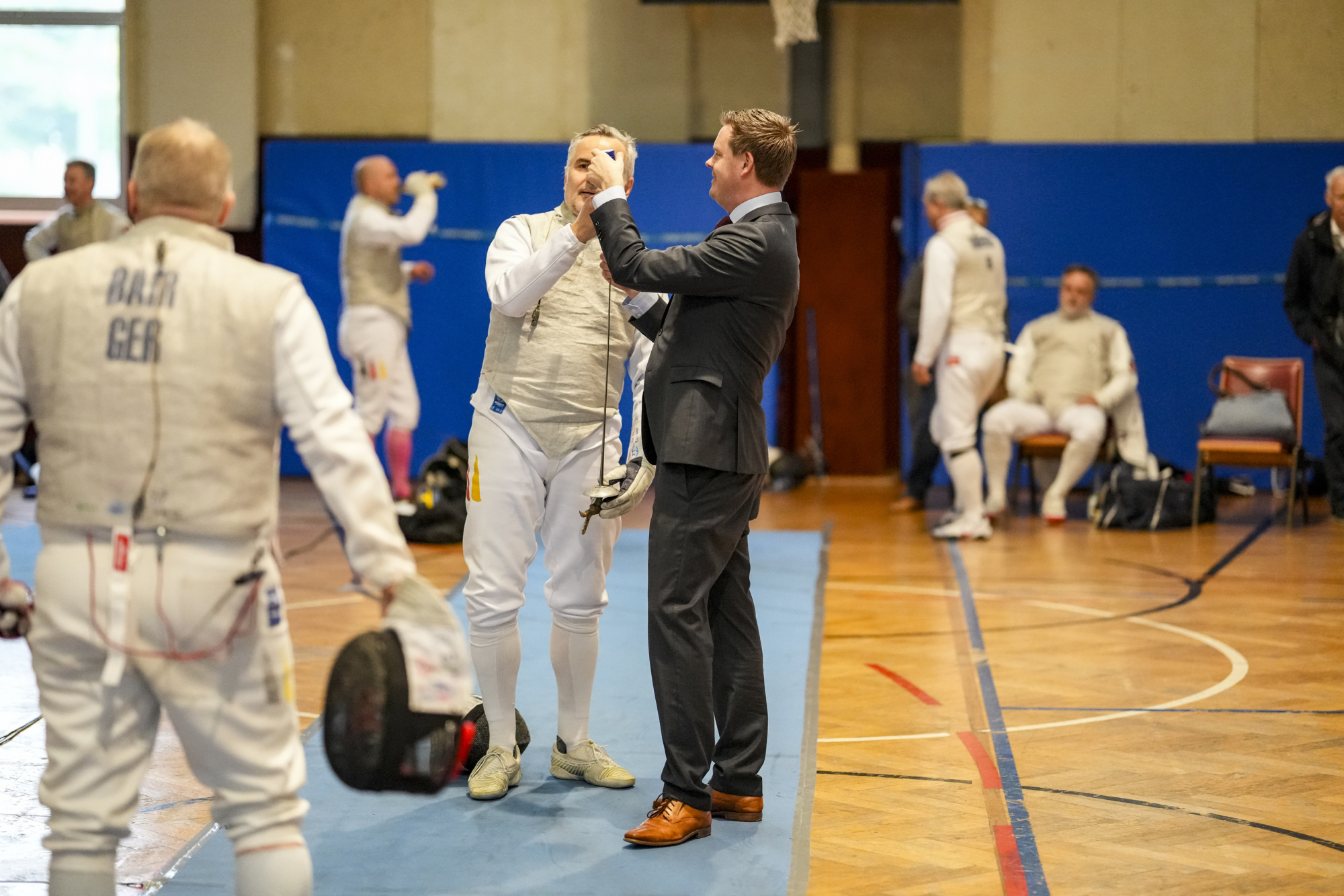 GER, Fechten, Deutsche Meisterschaften Veteranen 2025, Friedrichshafen, 26.04.25