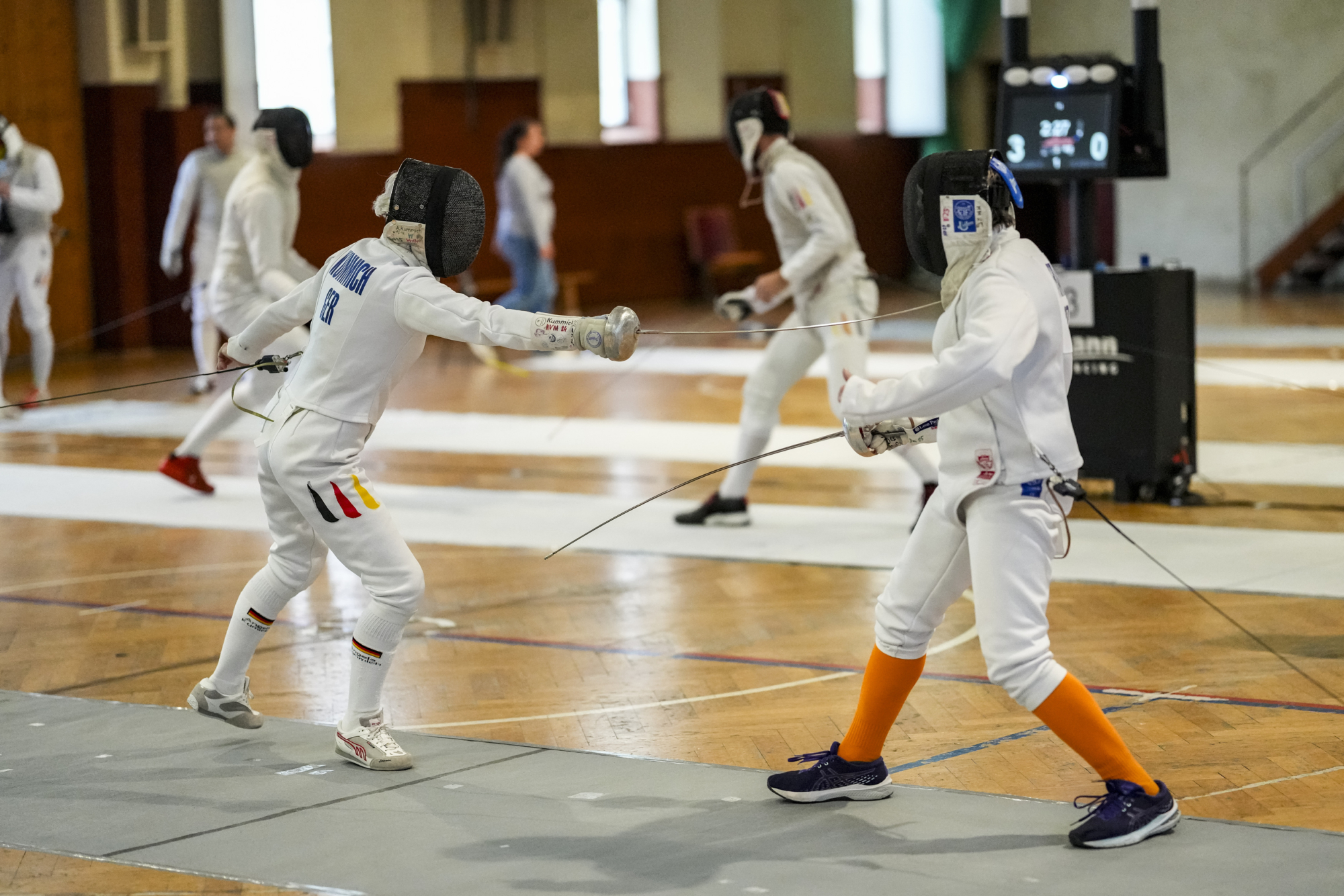 GER, Fechten, Deutsche Meisterschaften Veteranen 2025, Friedrichshafen, 26.04.25